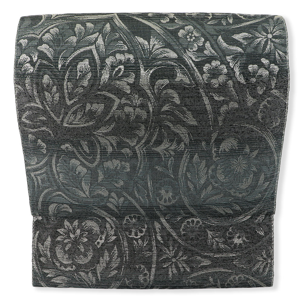 西陣九寸名古屋帯（欧風更紗）【大光織物】