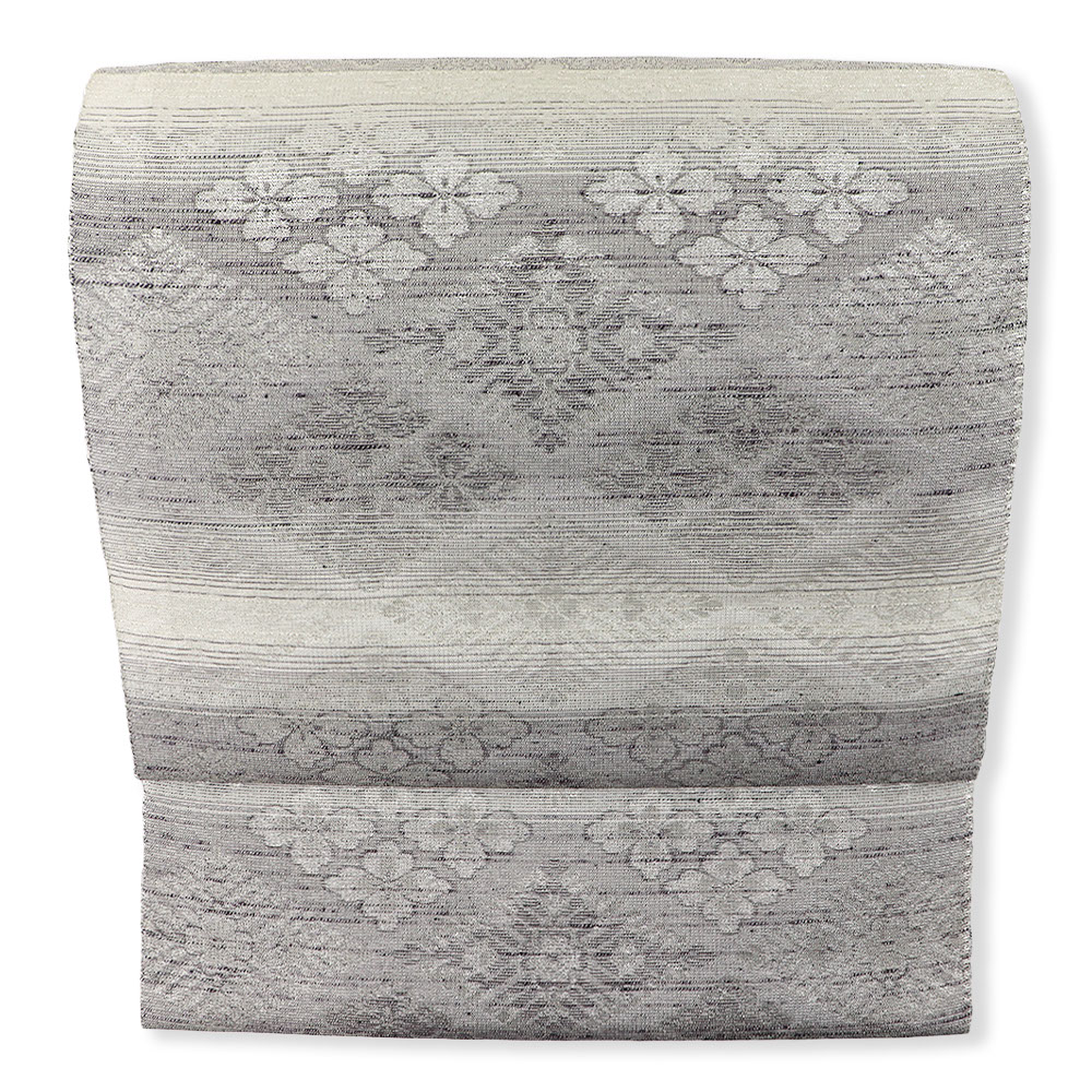 西陣九寸名古屋帯（花菱）【大光織物】