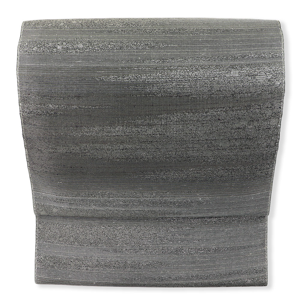 西陣九寸名古屋帯（幾何横段）【大光織物】