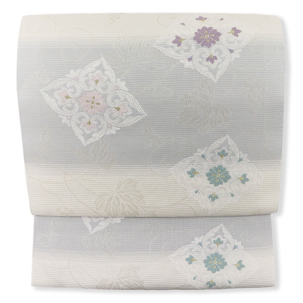 西陣夏九寸名古屋帯（花菱）