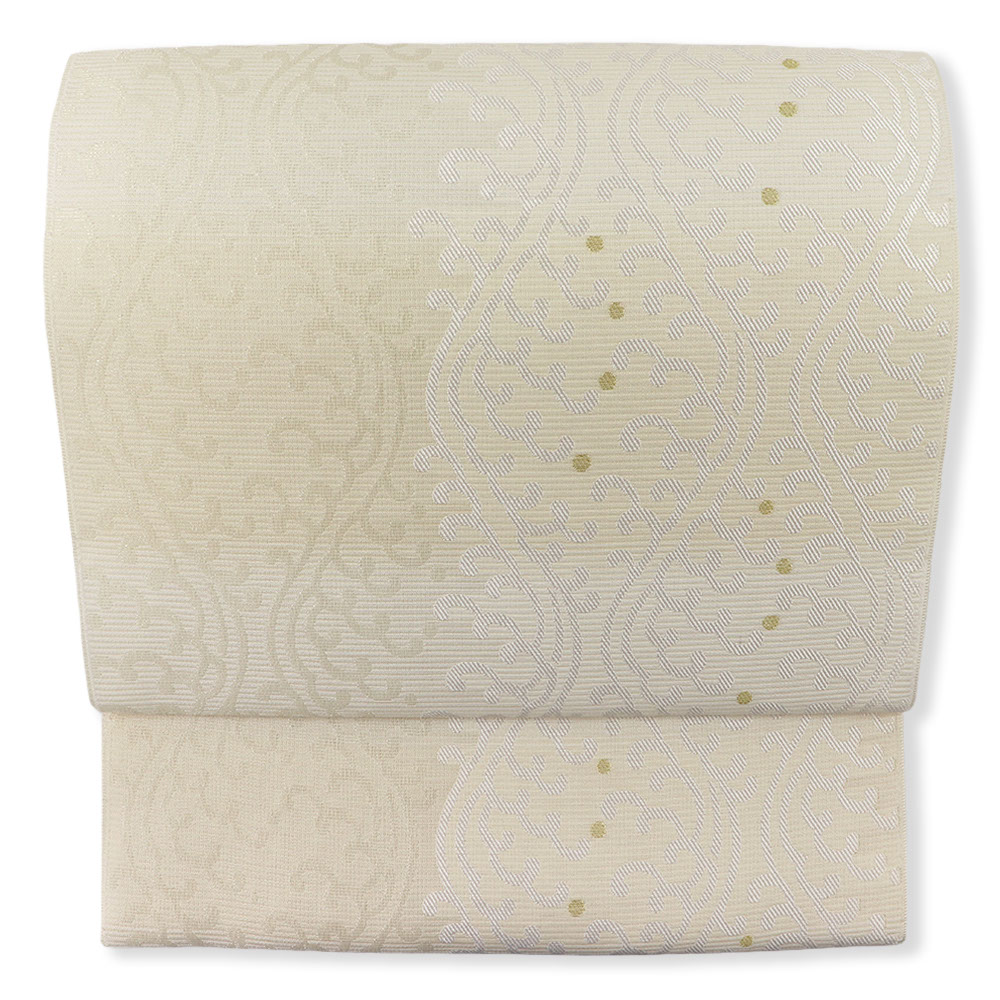 西陣夏九寸名古屋帯（アラベスク）