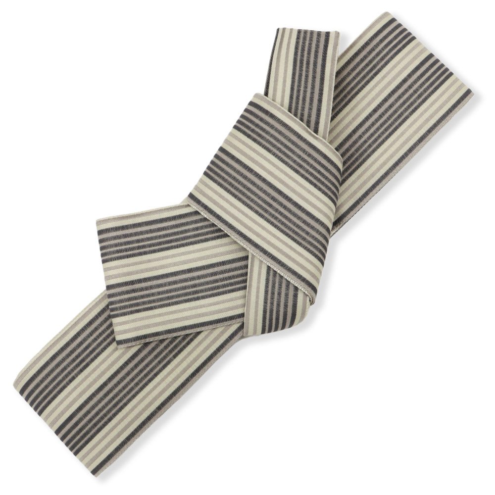 仕立て上がり西陣角帯(縞)【佐々木染織】