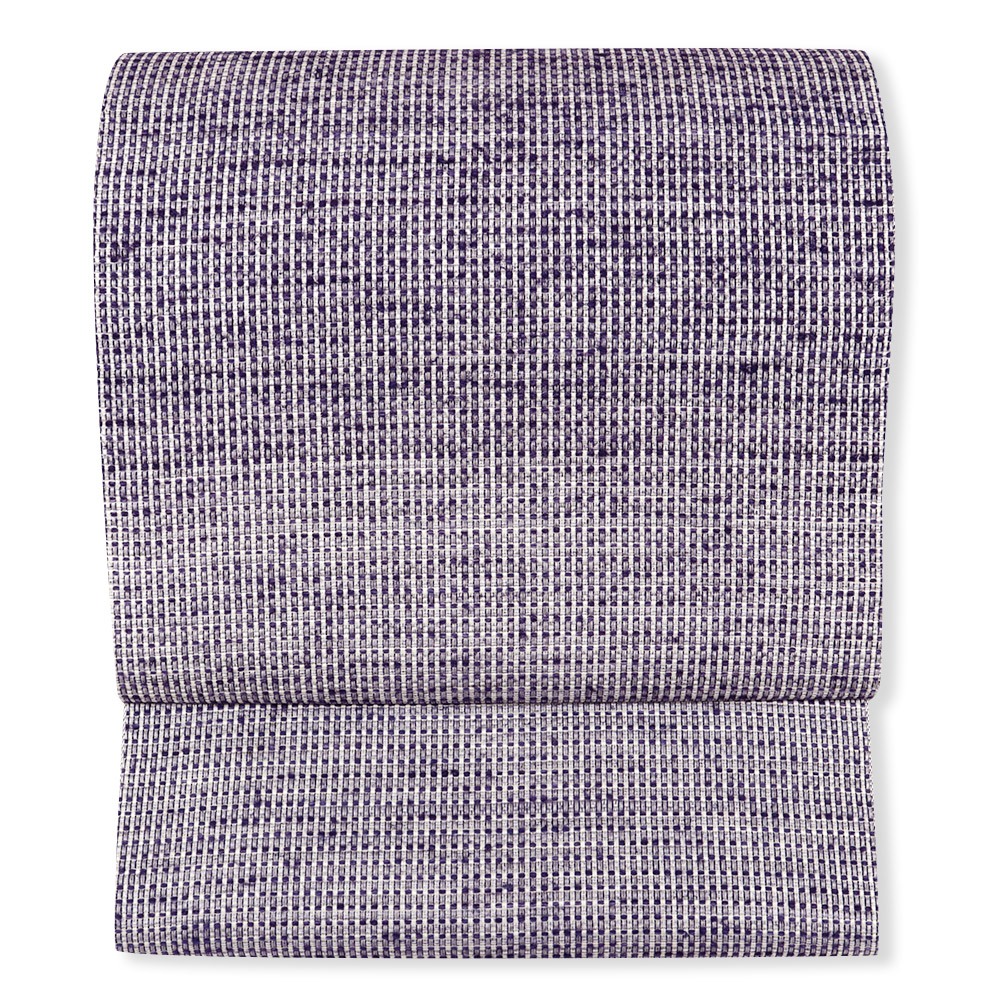 桐生紋織八寸名古屋帯（キビソ糸）『風雅の彩色』【泉織物】