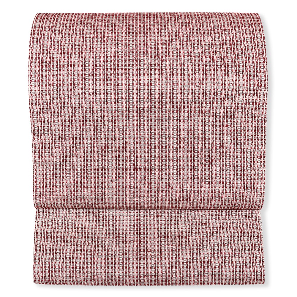 桐生紋織八寸名古屋帯（キビソ糸）『風雅の彩色』【泉織物】