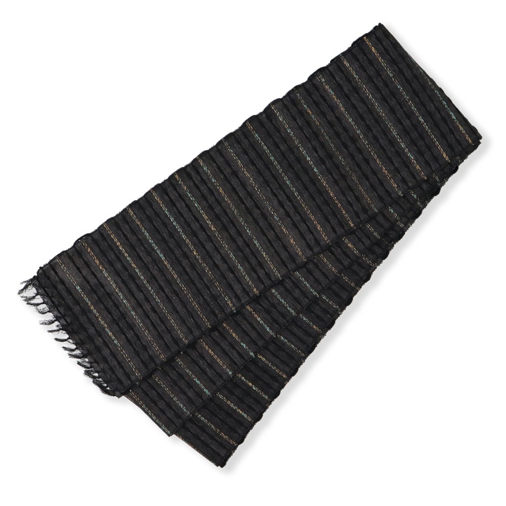 仕立て上がり芭蕉半巾帯（段織）【誉田屋源兵衛】