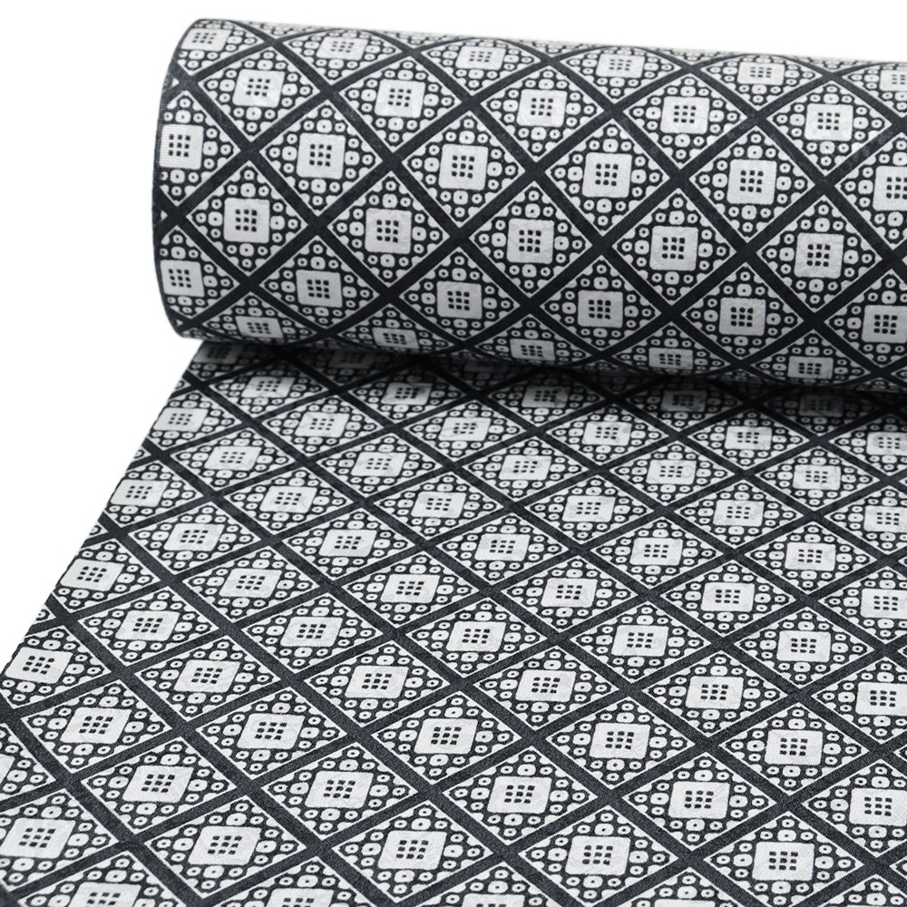 正絹長襦袢（鹿の子菱）