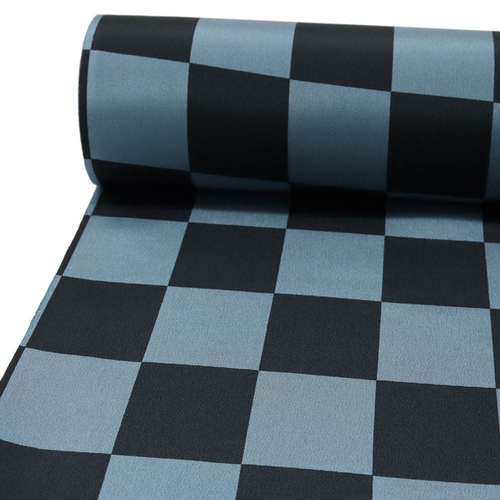 正絹長襦袢（市松）