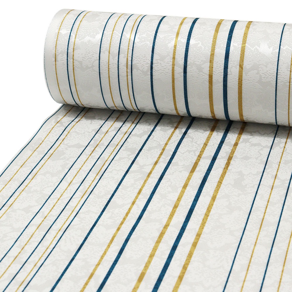 正絹長襦袢（矢鱈縞）