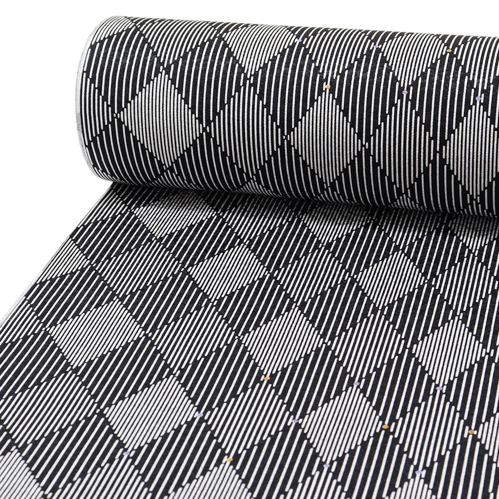 正絹長襦袢（ダイヤに縞）