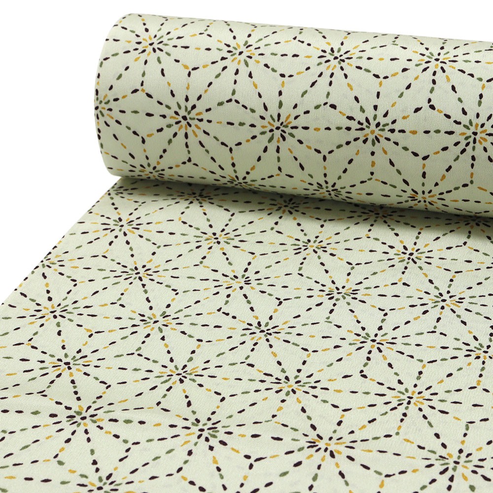 正絹長襦袢（麻の葉）