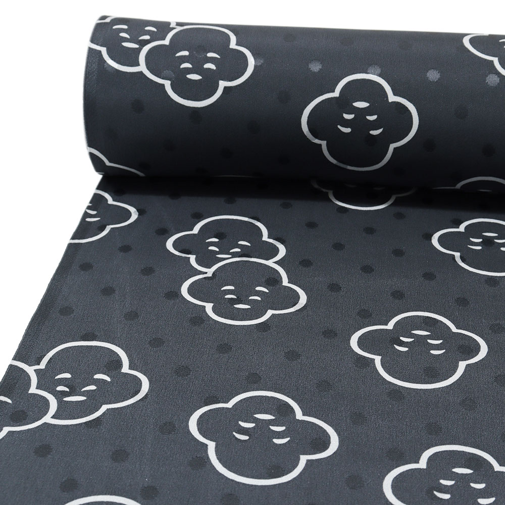 正絹長襦袢（笑い梅）