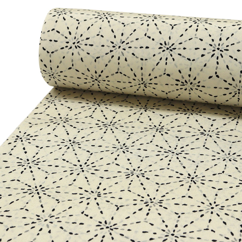 正絹長襦袢（麻の葉）