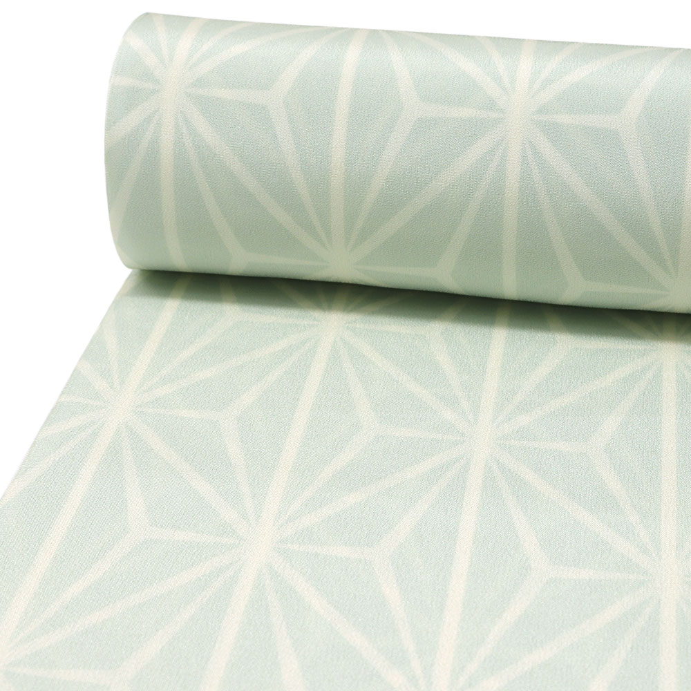 正絹長襦袢（麻の葉）