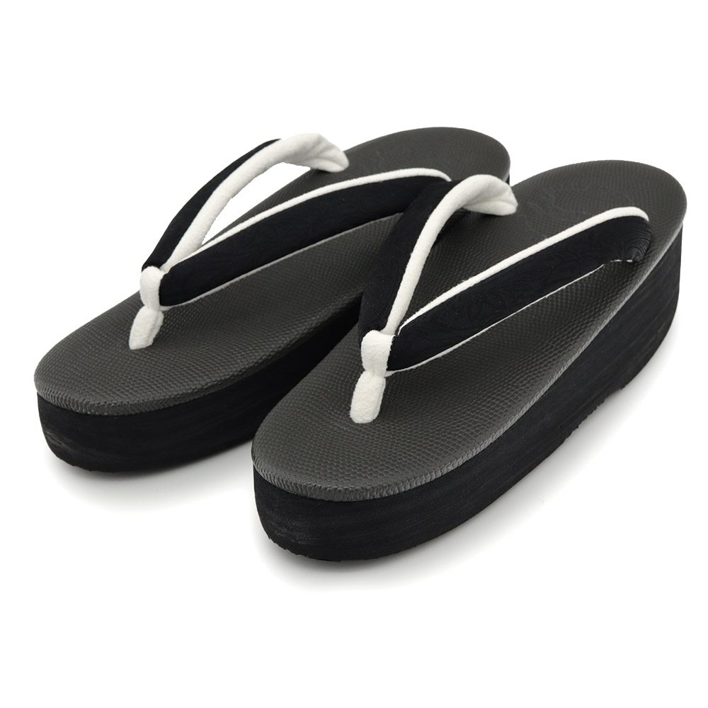 カフェ草履（ペイズリー）【カレンブロッソ】