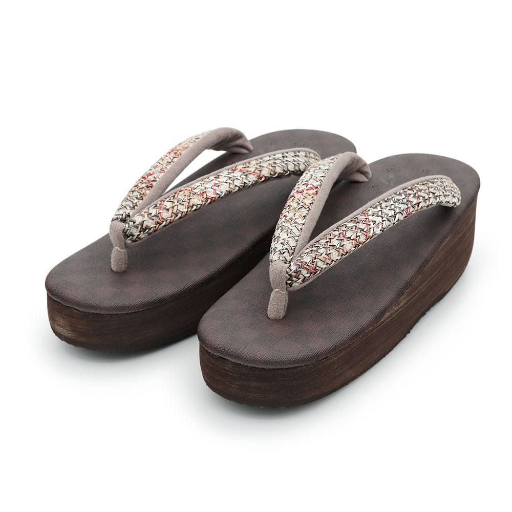 組紐カフェ草履【カレンブロッソ】