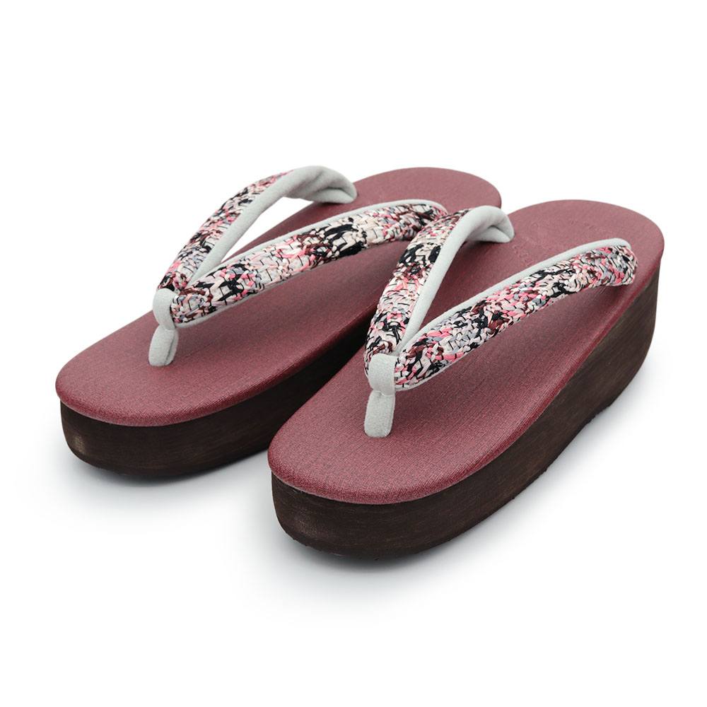 組紐カフェ草履【カレンブロッソ】