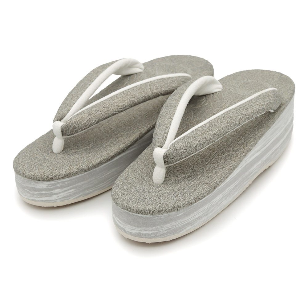 カフェ草履（ボタニカル）【カレンブロッソ】