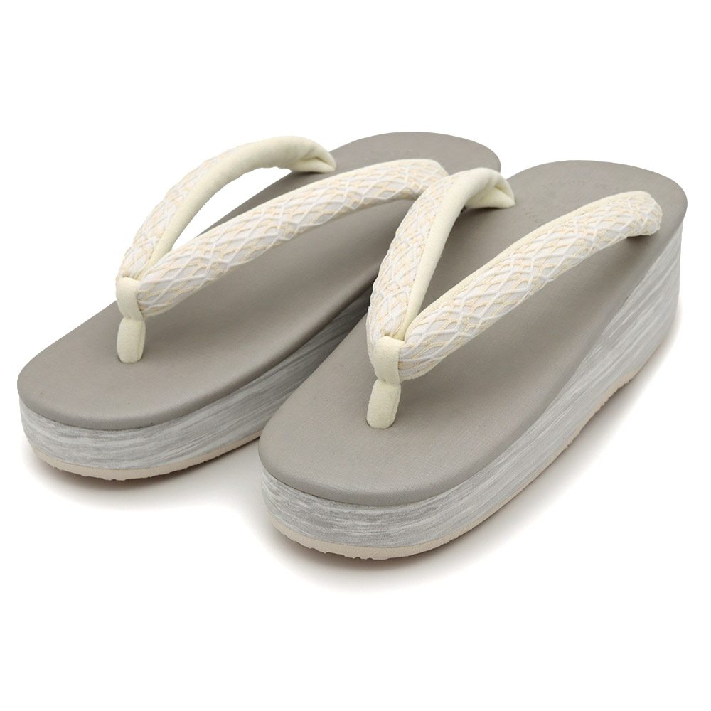 カフェ草履（透かし編み）【カレンブロッソ】