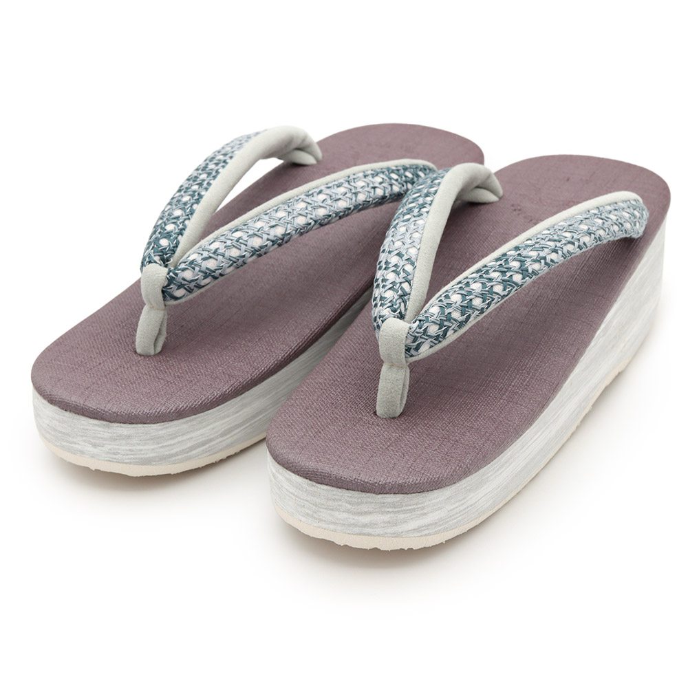 組紐カフェ草履【カレンブロッソ】