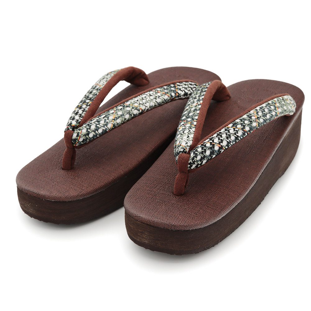 組紐カフェ草履【カレンブロッソ】