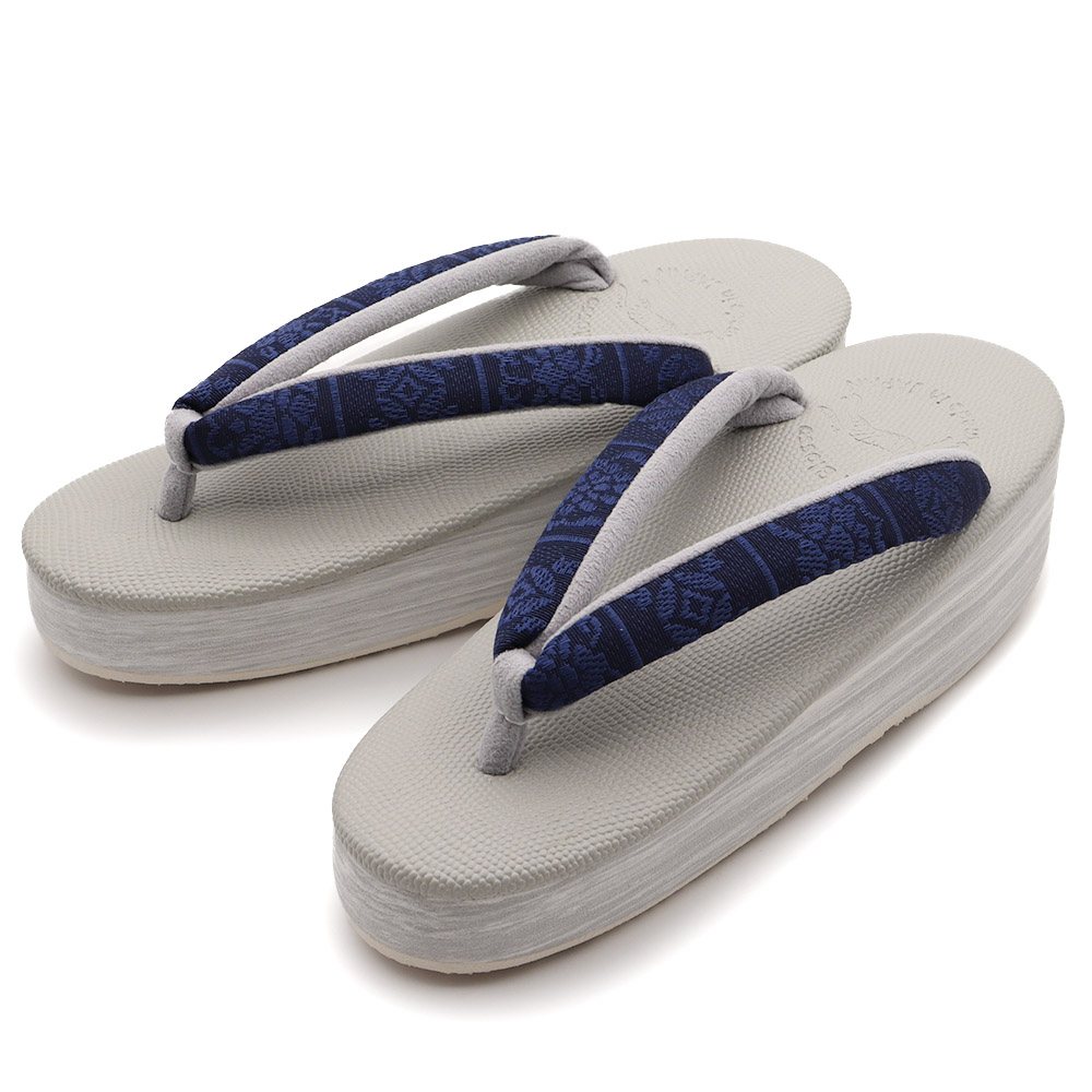 博多織カフェ草履（割付）【カレンブロッソ】