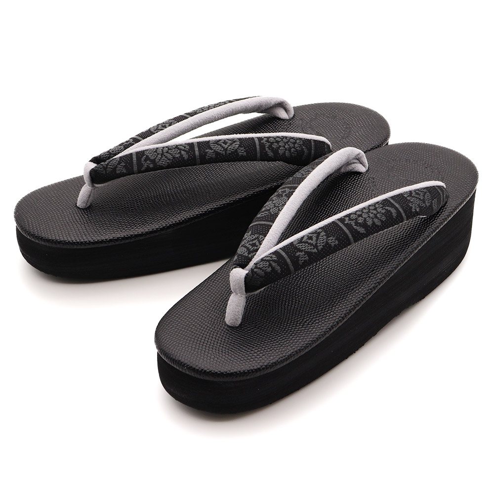 博多織カフェ草履（割付）【カレンブロッソ】