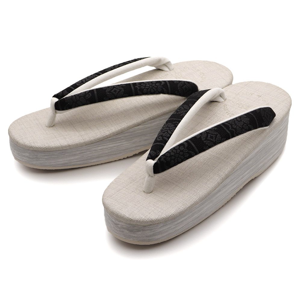 博多織カフェ草履（割付）【カレンブロッソ】