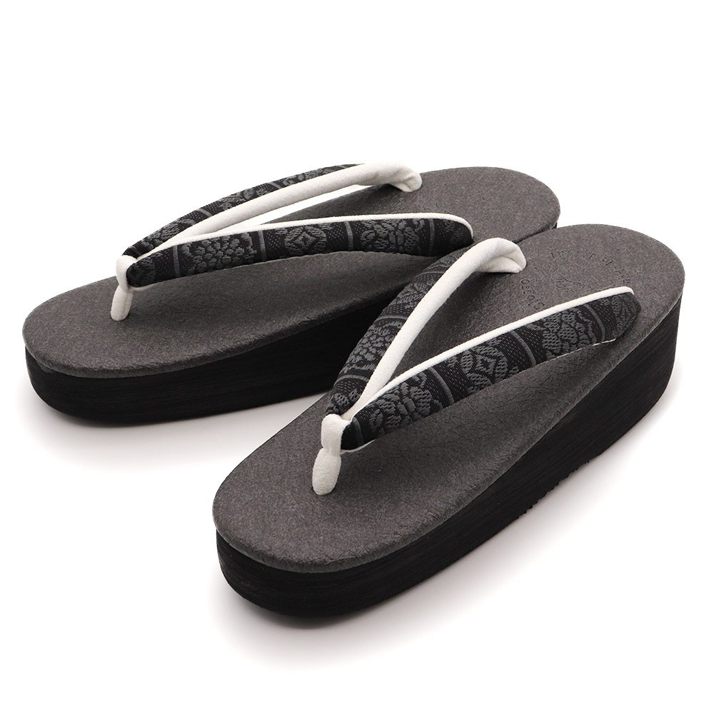 博多織カフェ草履（割付）【カレンブロッソ】