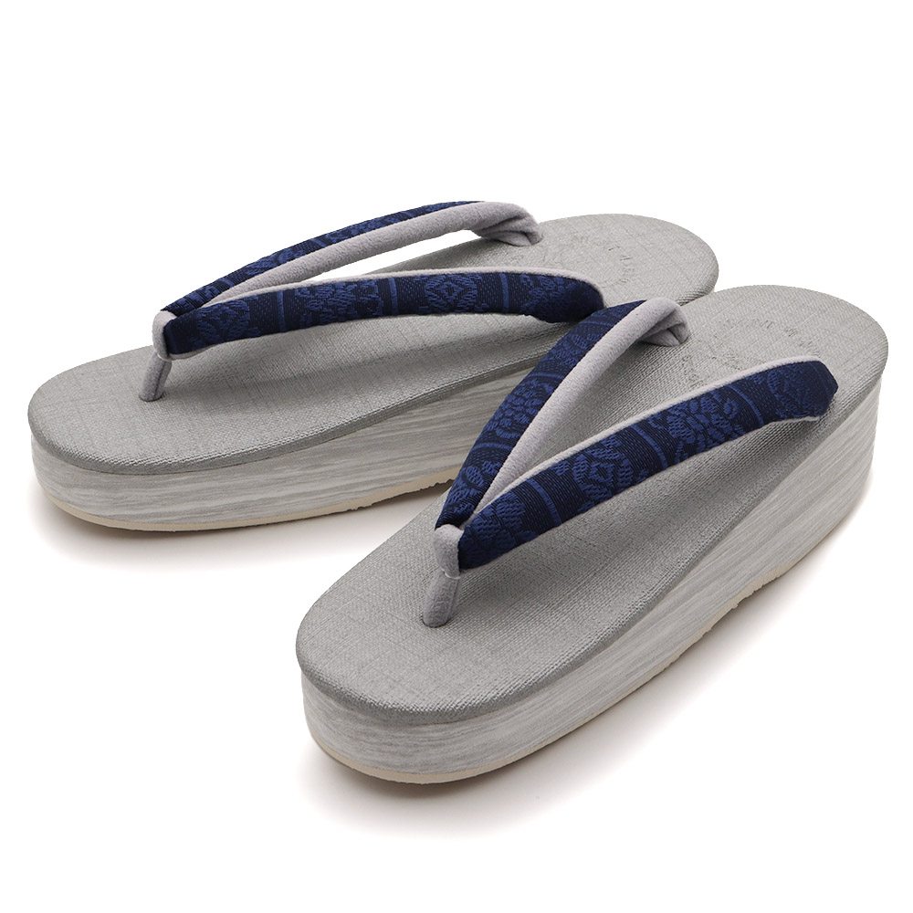 博多織カフェ草履（割付）【カレンブロッソ】