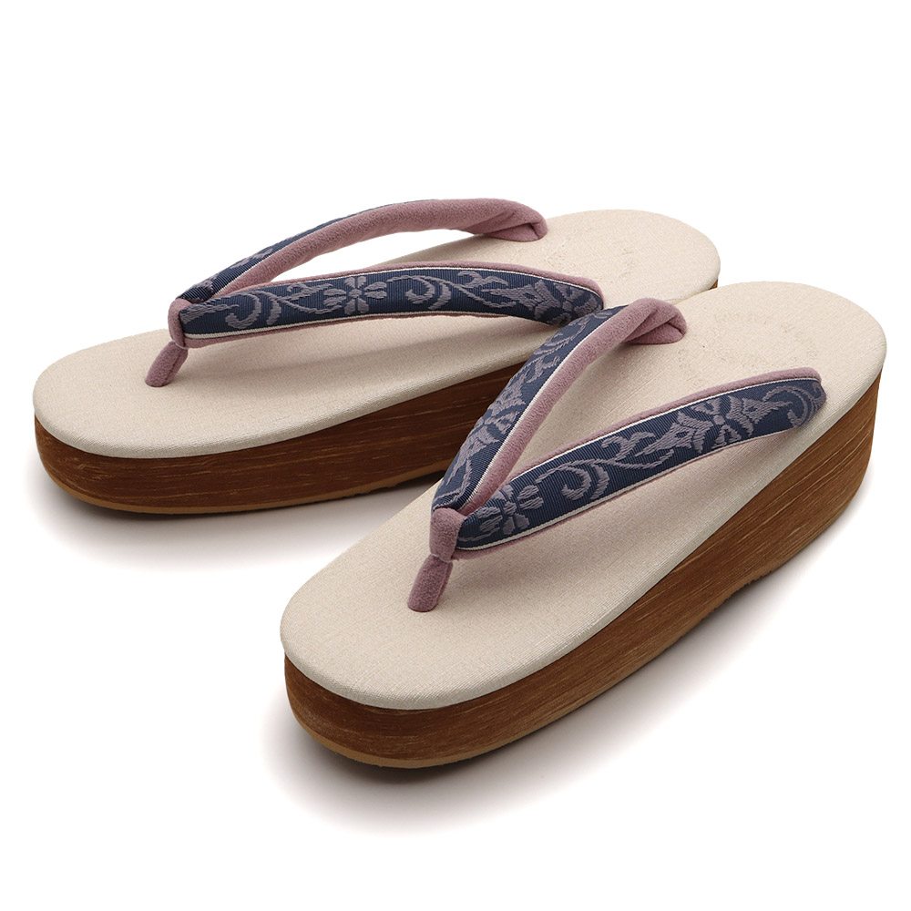 博多織カフェ草履（アラベスク）【カレンブロッソ】