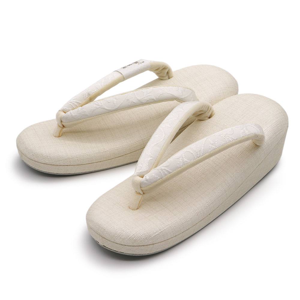 一枚芯草履（博多織/花唐草）