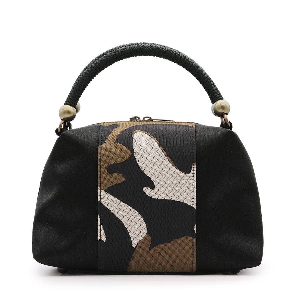 丸型ボストンバッグ（博多/迷彩）『彩小径』