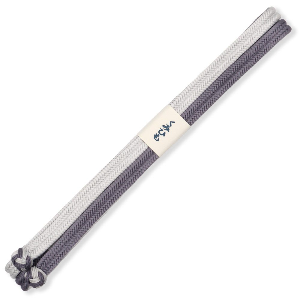 昼夜組み苧環房帯締【組紐からく】