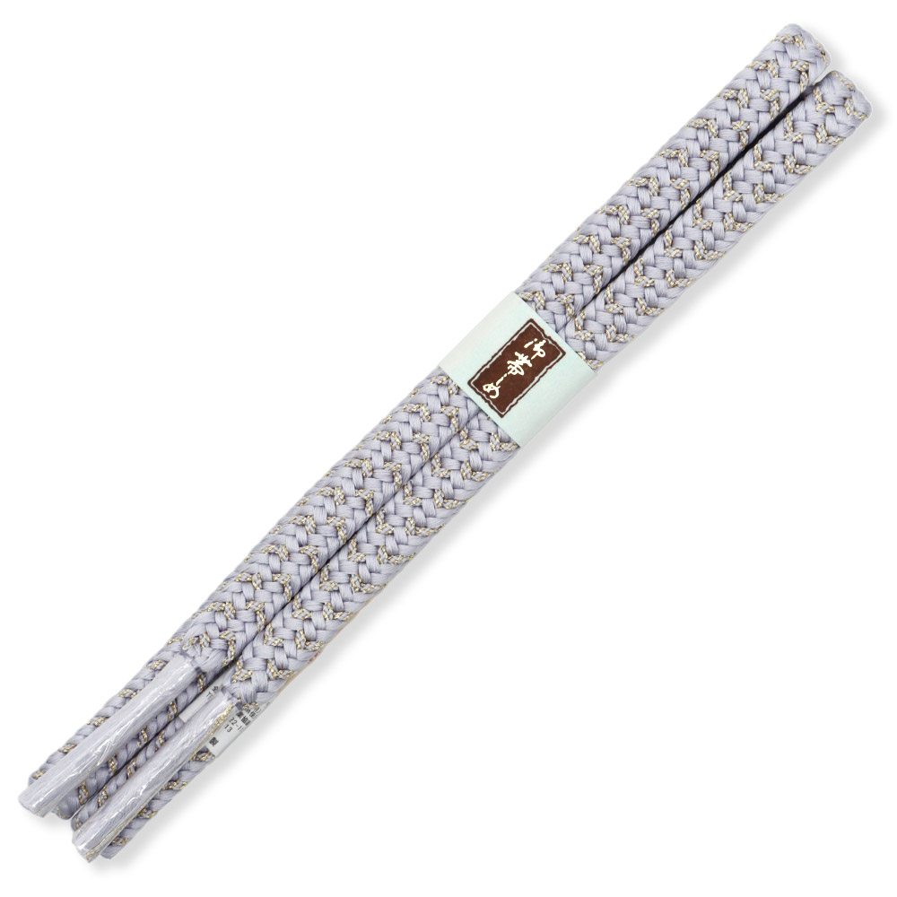 平唐組み帯締（金いりく）【組紐からく】