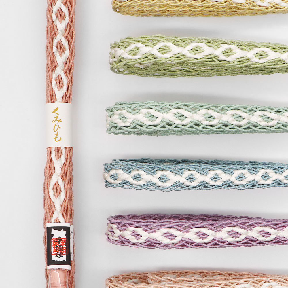 レース組み帯締（環繋ぎ）