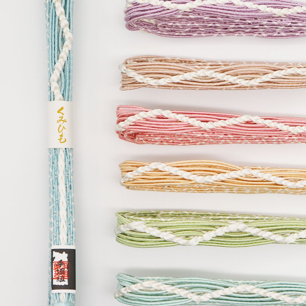 レース組み帯締（片胴山路）