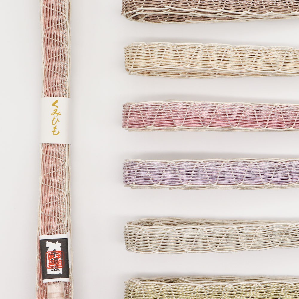 レース組み帯締(片ぼかし)