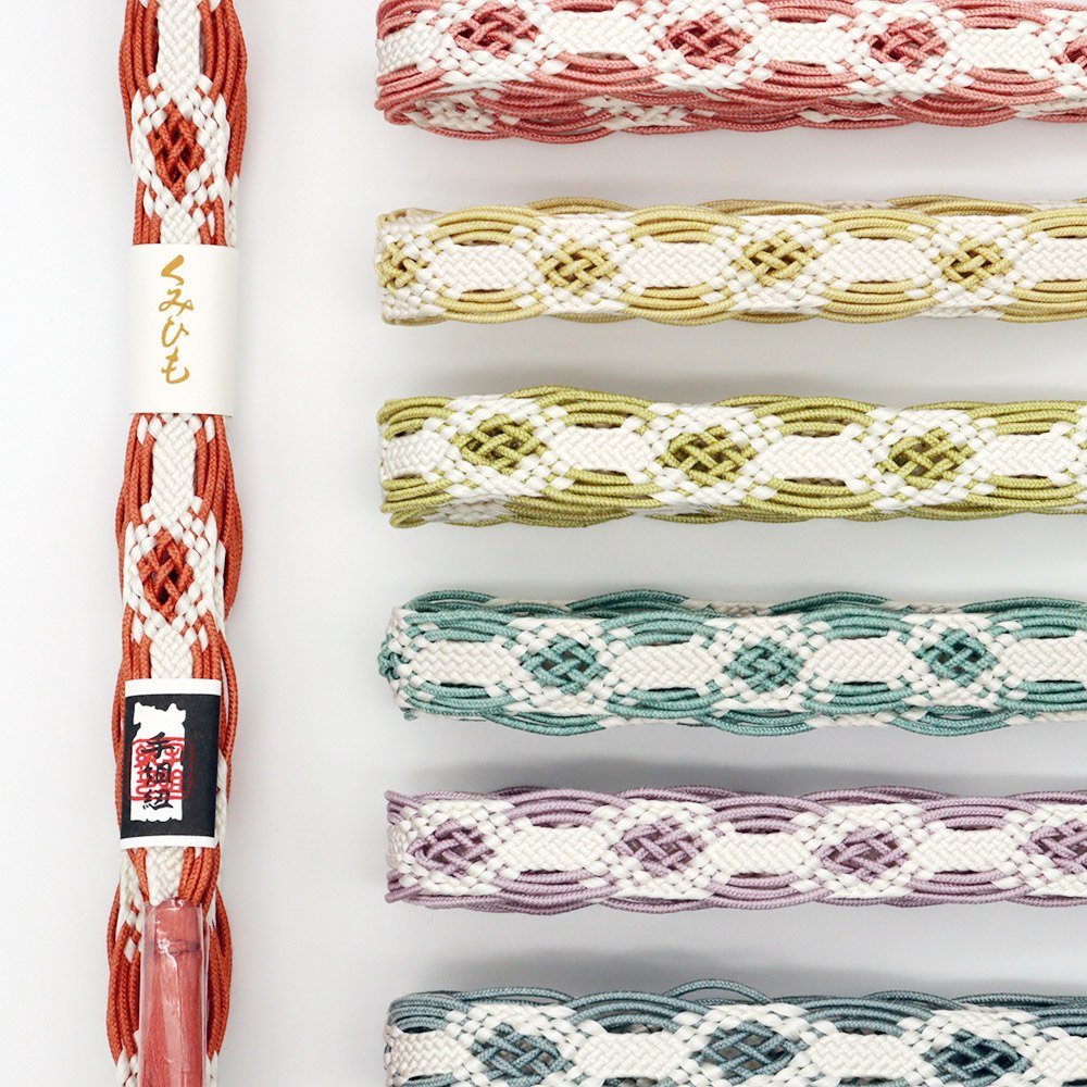 レース組み帯締(環つなぎ)