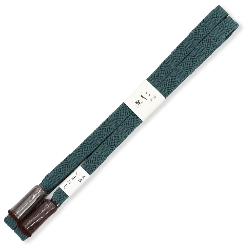 内記組み撚り房帯締（無地）【加藤萬】