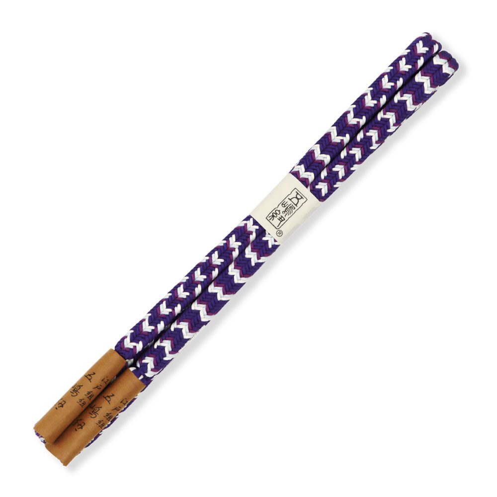 ゆるぎ組み帯締（絣）『江戸組紐』【五嶋紐】