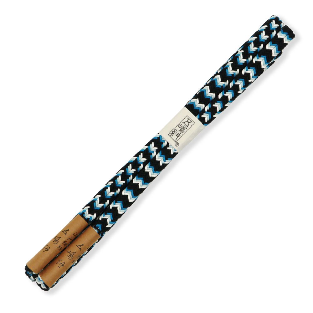 ゆるぎ組み帯締（絣）『江戸組紐』【五嶋紐】