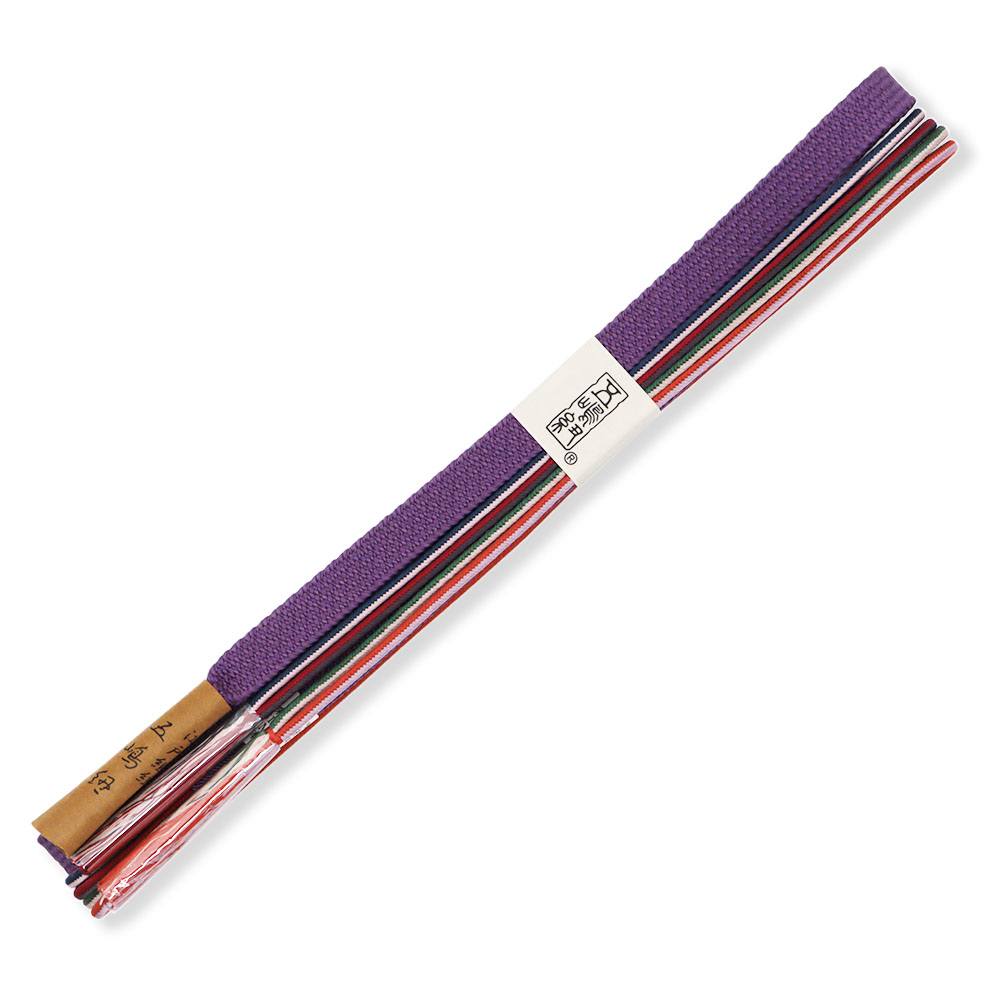 変わり組み帯締（無地/飾り紐）『江戸組紐』【五嶋紐】