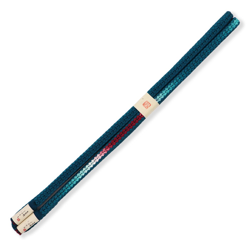 平唐組み撚り房帯締（片胴ぼかし）【大原商店】