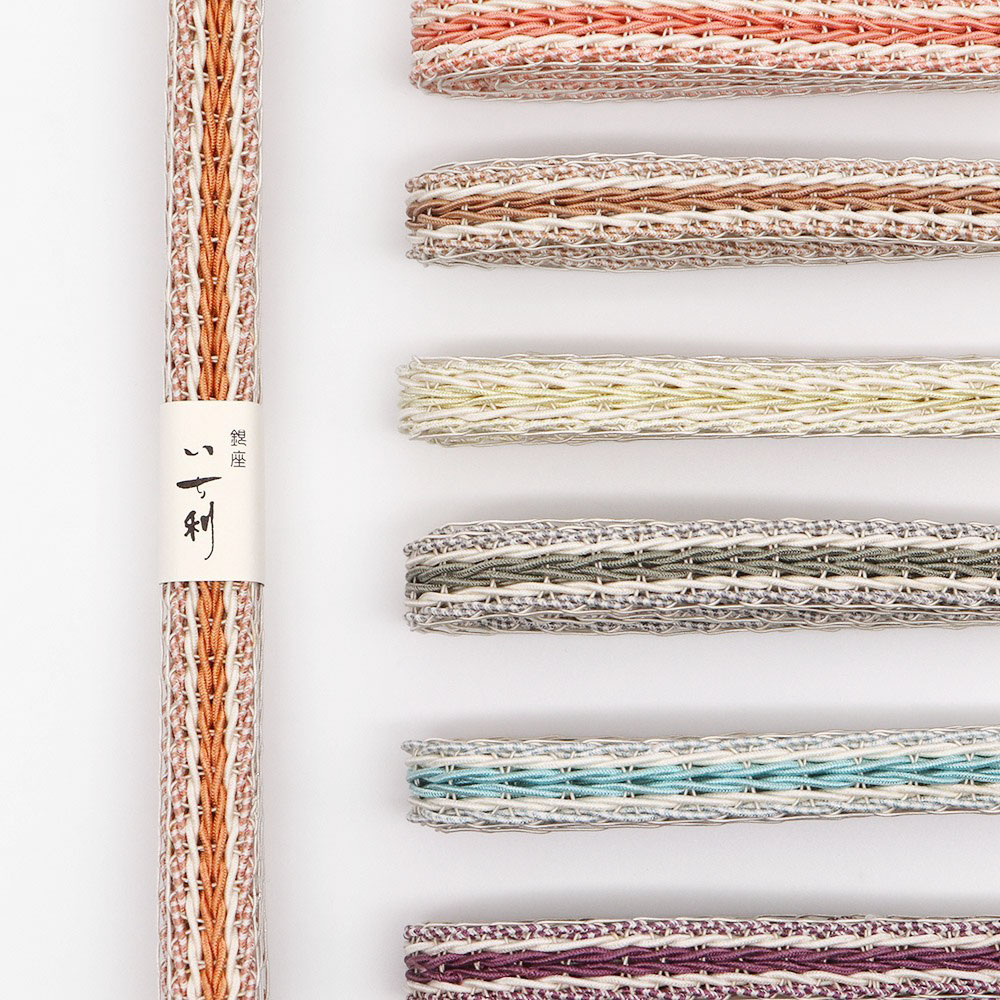 レース組み帯締（ダブルライン）