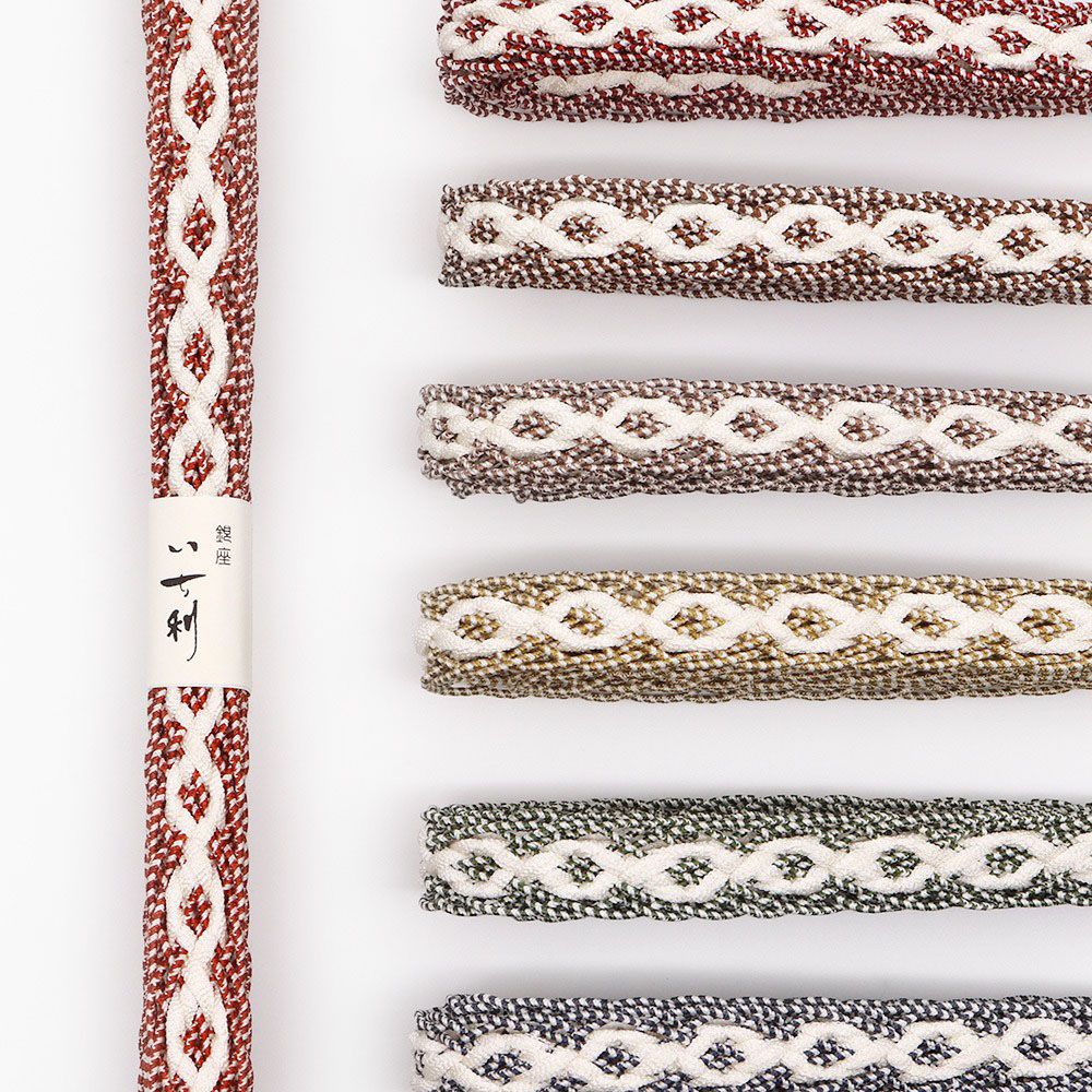 レース組み帯締（環繋ぎ）