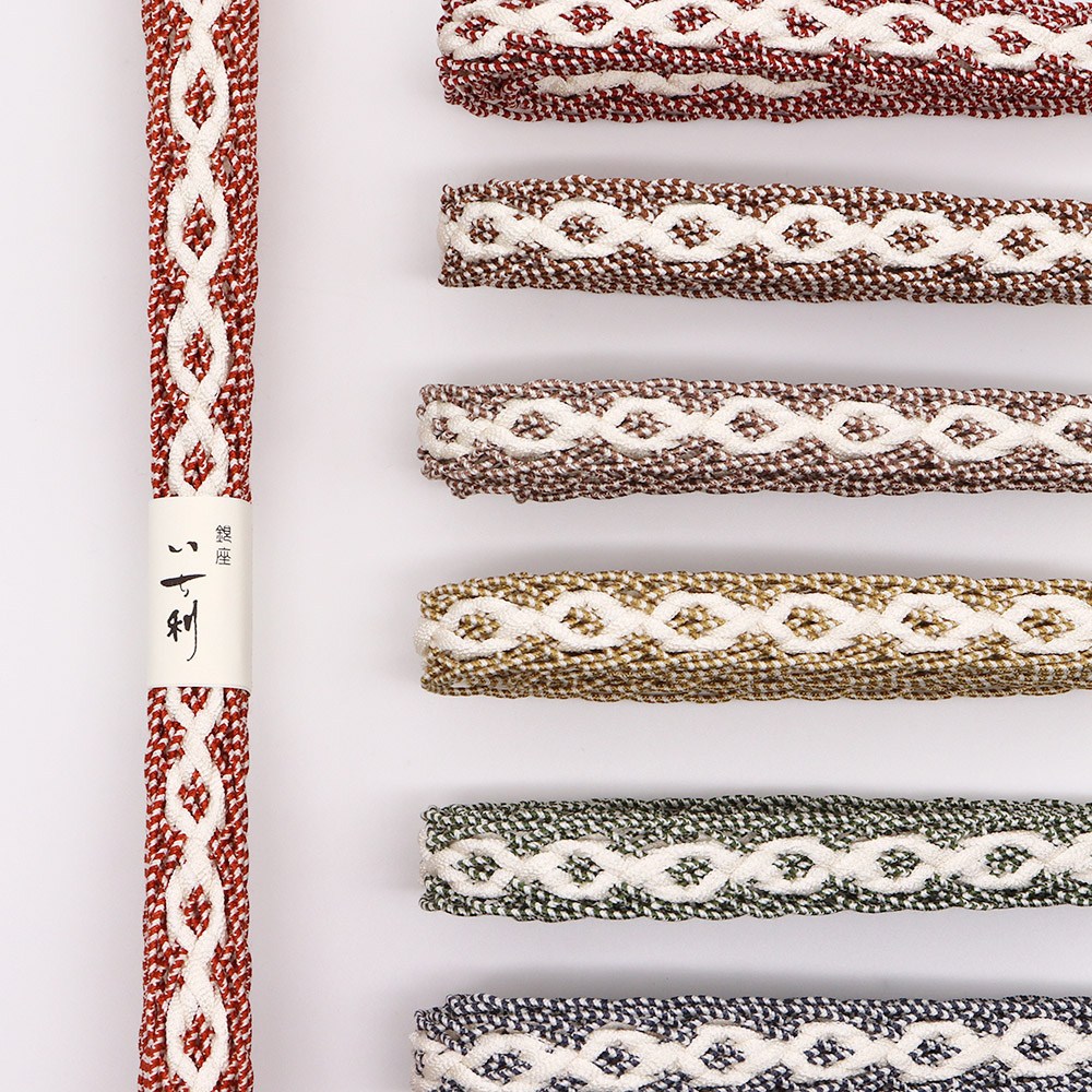 レース組み帯締（環繋ぎ）