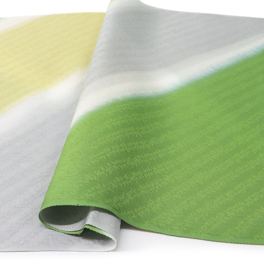 ぼかし帯揚（斜め縞）【加藤萬】