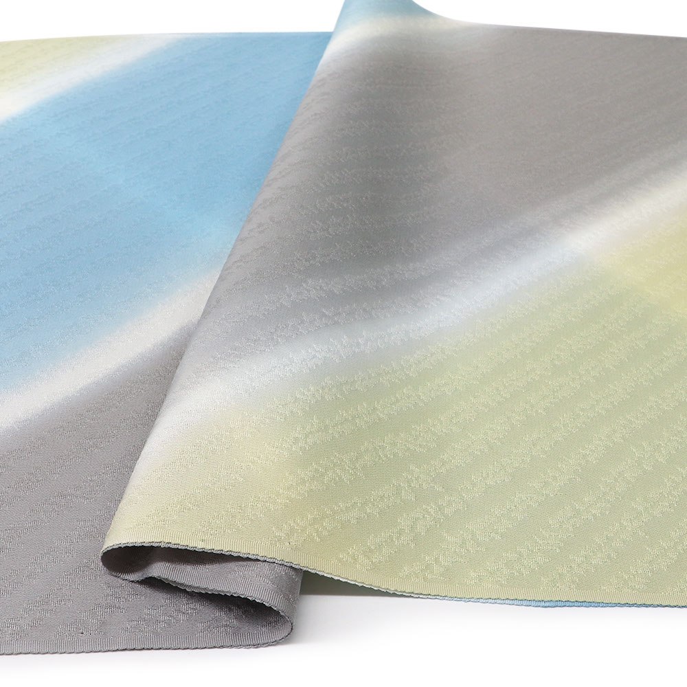 ぼかし帯揚（斜め縞）【加藤萬】