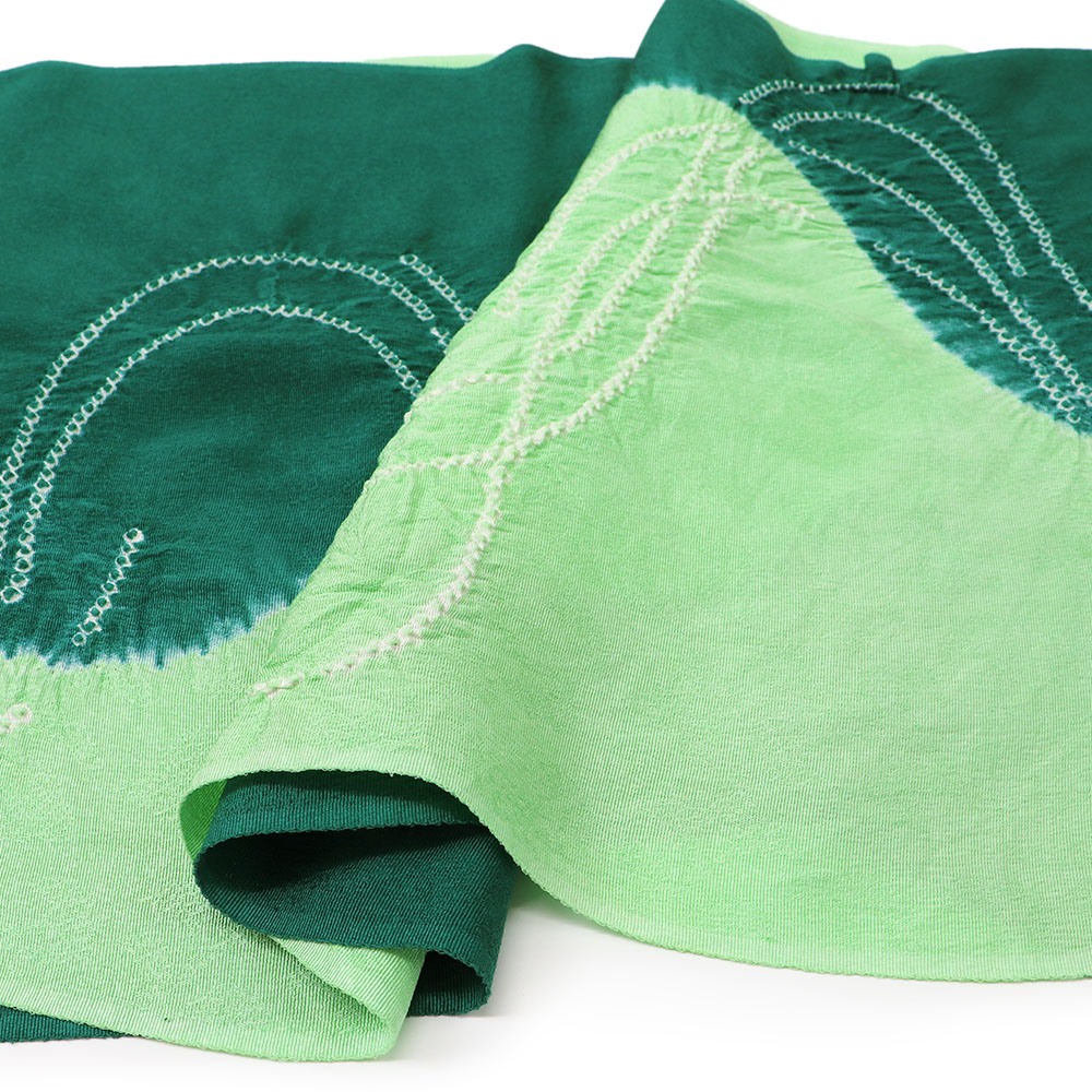 絞り帯揚（ウェーブ）【加藤萬】