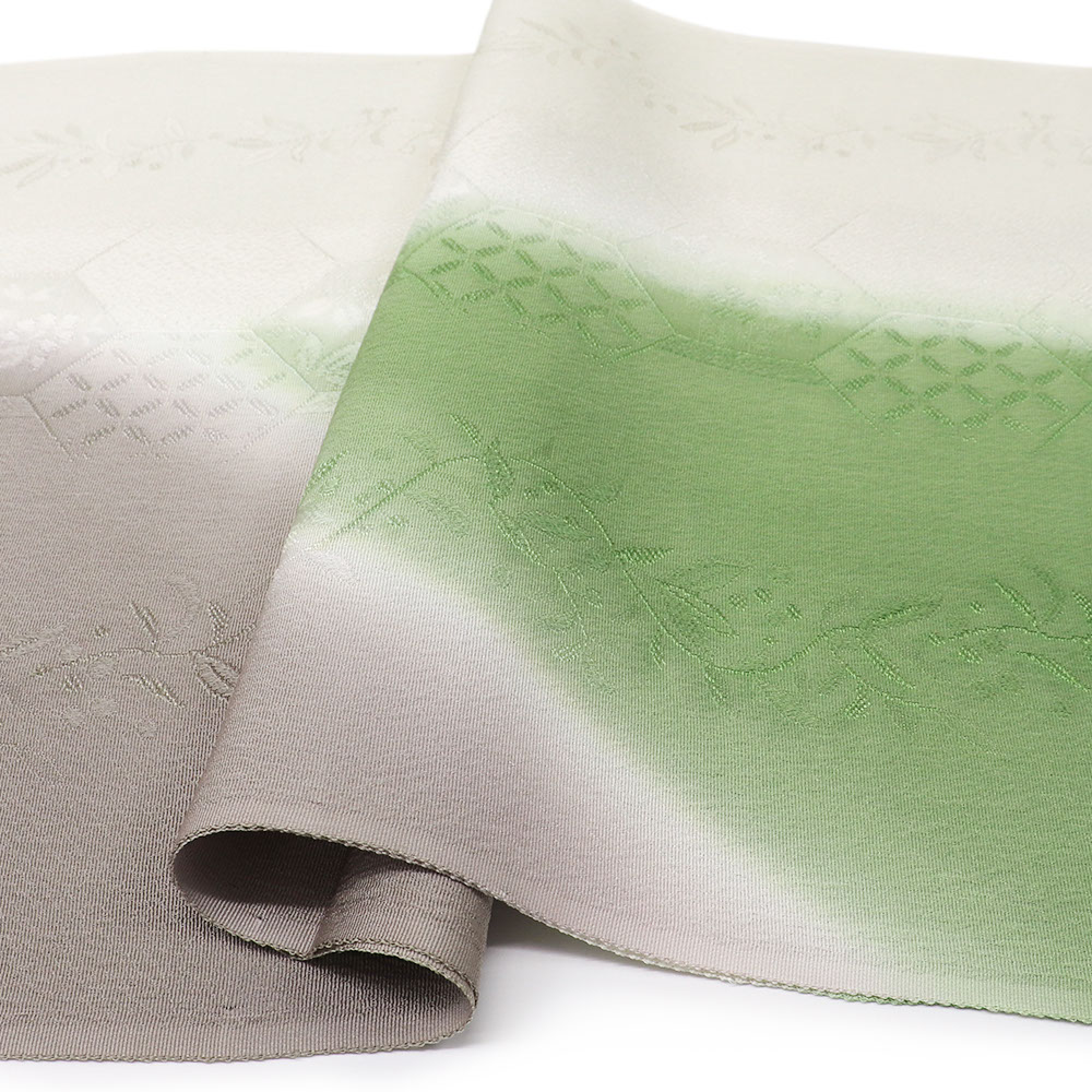 ぼかし帯揚（縦分け斜め縞）【加藤萬】